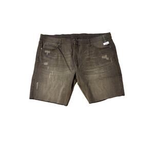 No Boundaries ladies size 42 NWT Slim Fit Stretch Grey Jean shorts‎